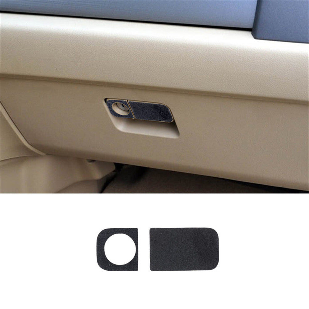 Suede Leather Copilot Storage Box Switch Trim Cover for Honda CR-V CRV 2007-2011
