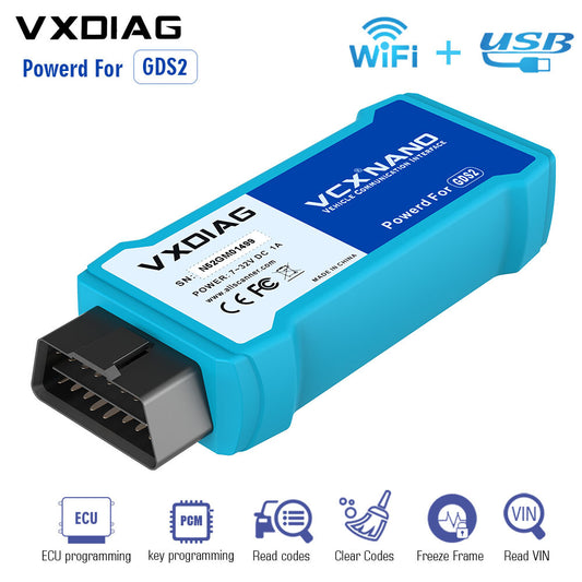 VXDIAG VCX NANO Fit for GM/for OPEL GDS2 Diagnostic Tool WIFI OBD2 Scanner
