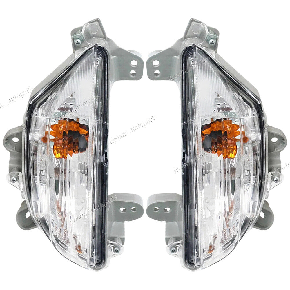 2Pcs Bumper Corner Lamp Turn Signal Light Front Left+Right for Mazda 3 2014-2016