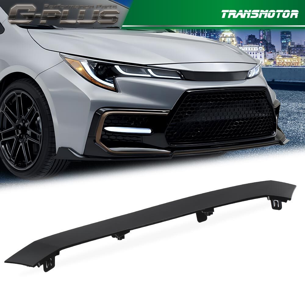 Fits for 20-22 for Corolla SE XSE Glossy Black Front Bumper Upper Grille - v