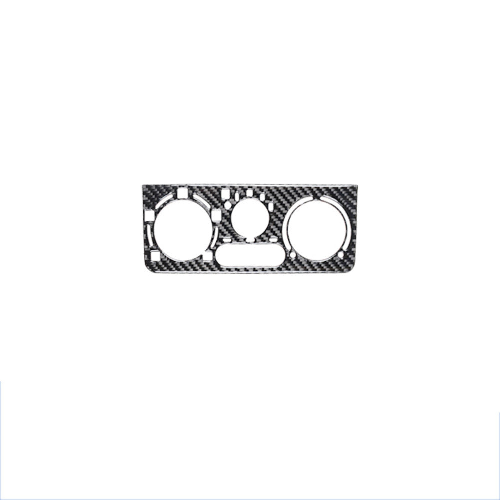Red Carbon Fiber Passenger Dashboard Strip Cover Trim for Jeep Liberty 2008-2012 v