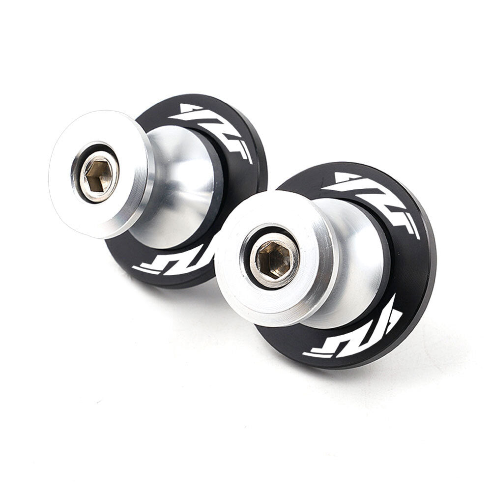 for Yamaha YZF R1 R3 R6 Silver Motorcycle Swingarm Spools Stand Screws Slider