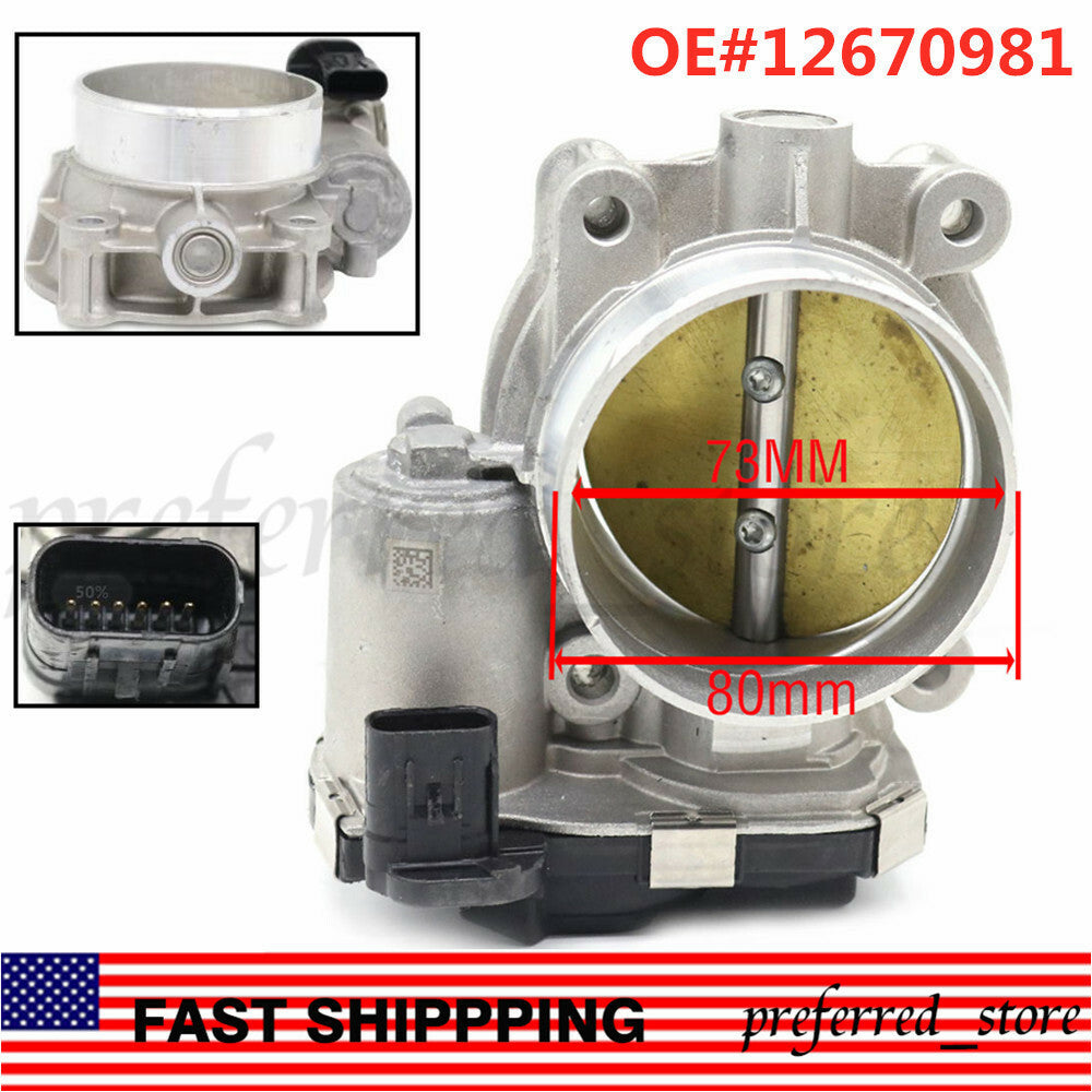 NEW 12669016 for GMC 3.6L Engine Fuel Injection Throttle Body Assembly Q