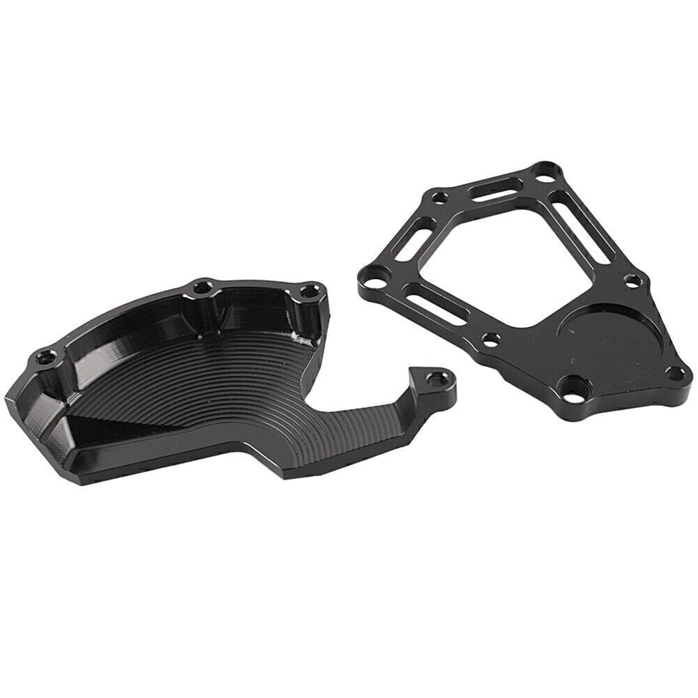 for BMW S1000RR 09-14 Black CNC Engine Stator Starter Cover Slider Protector Set Q