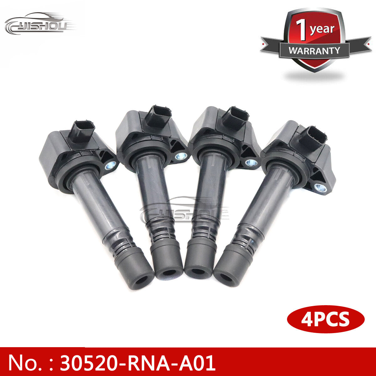 4-pack ignition coils suitable for Honda for Civic 1.8L L4 KA5AT 2006-2011 UF582 30520-RNA-A01
