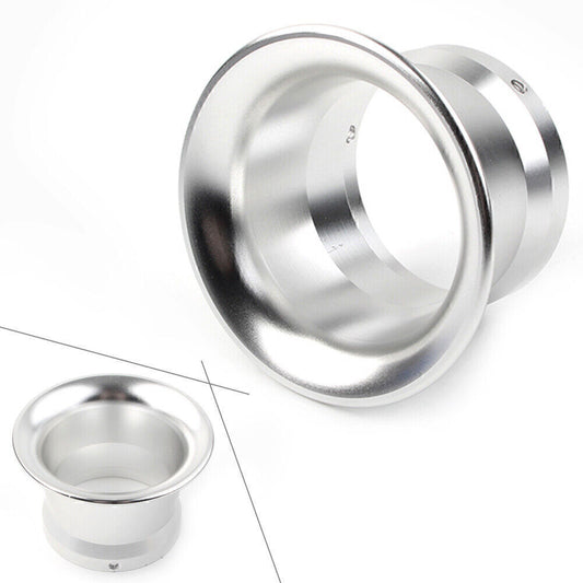 Universal CNC 50mm Carburetor Air Inlet Carb Vent Collar Horn Protector Silver Q