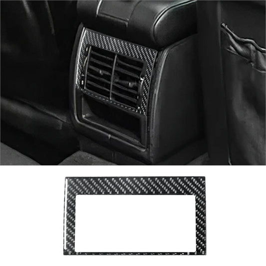 Carbon fiber interior rear air vent socket cover trim for BMW 5 Series E39 M5