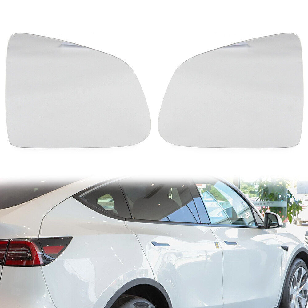 White lens, left-side heated, waterproof car rearview mirror, suitable for Tesla for Model Y