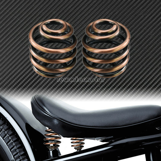 Motorcycle 2'' Solo for Seat Spring Bracket Mount Bronze Fit for Harley Bobber XL883 Q
