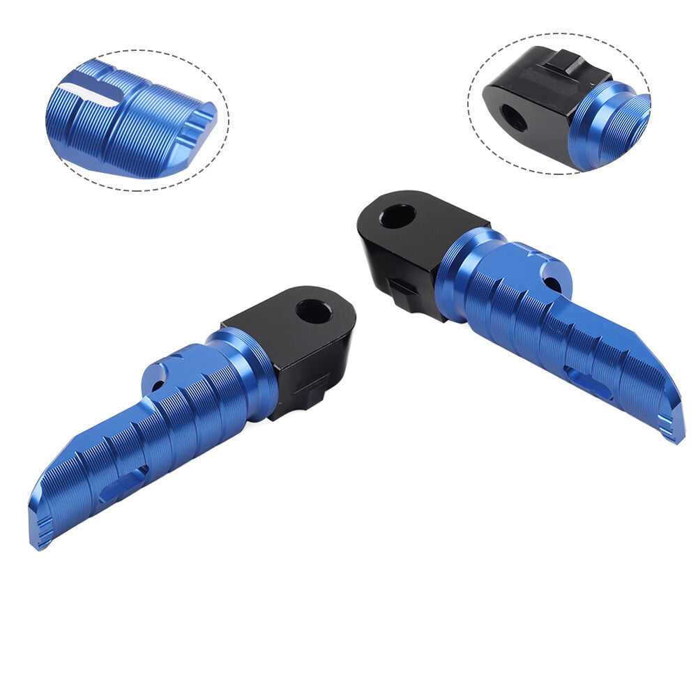 Blue Rear Footrests Passenger Foot Peg For Peugeo Speedfight 4 50 125 150 Q