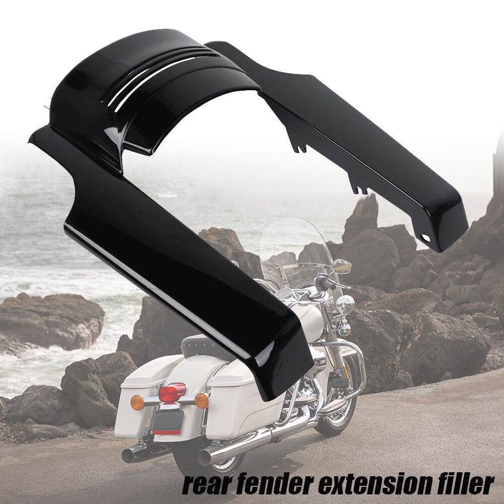 5-inch extended rear fender filler for Harley Touring CVO Road King Glide