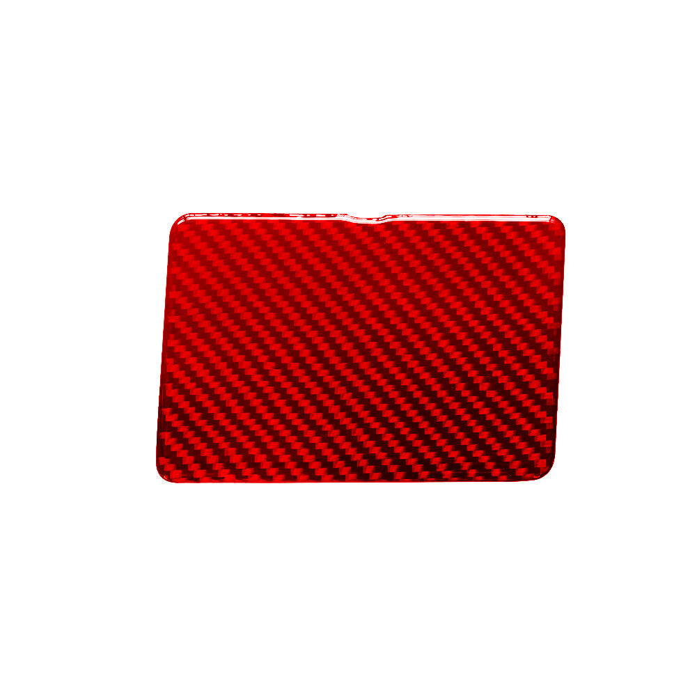 Red Carbon Fiber Fuse Door Cover Frame Cover Trim for Nissan Altima 2019-2022