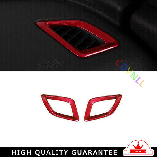 Instrument LR Air Outlet Vent Trim for Honda Accord 10th 2018-2022 Bright Red