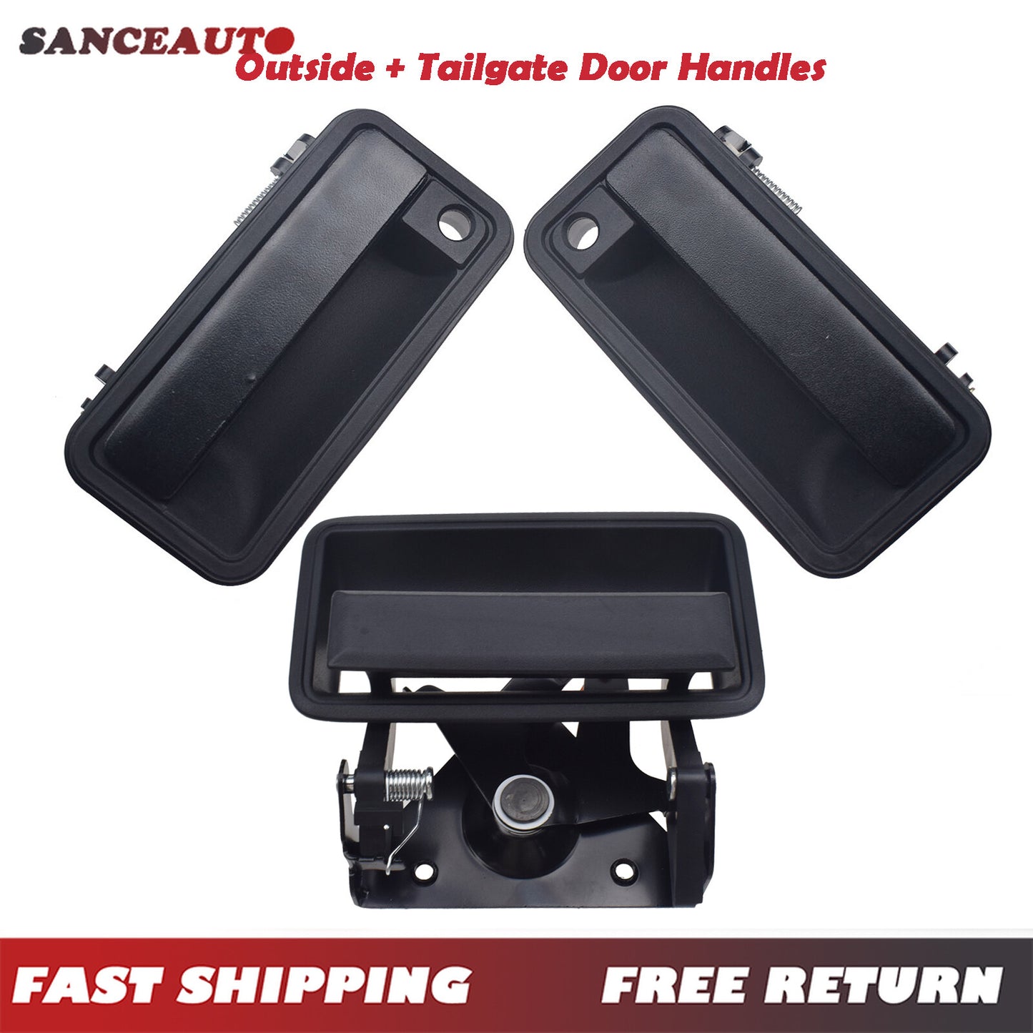 Front LH right-hand external tailgate handle for 95-00 for GMC truck Suburban- n