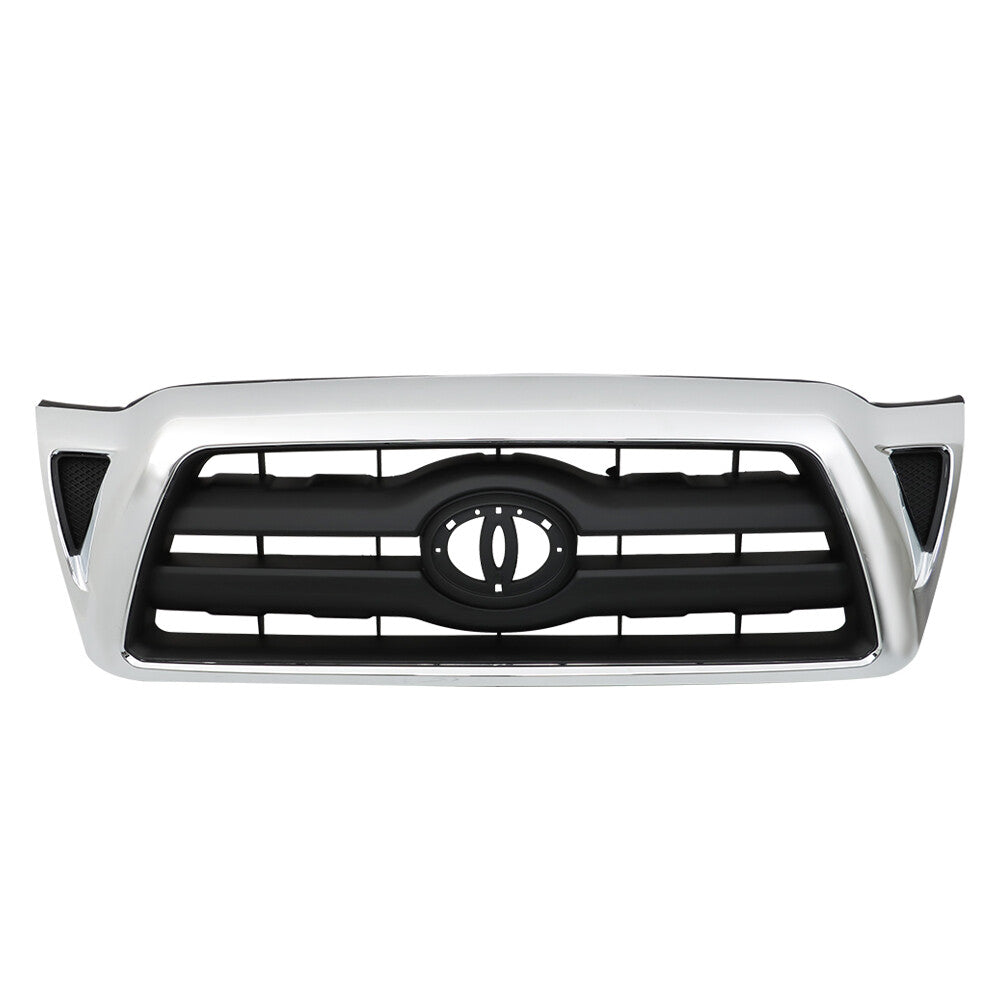 5310004360 Upper grille bumper kit for 2005-2011 Tacoma chrome plastic n