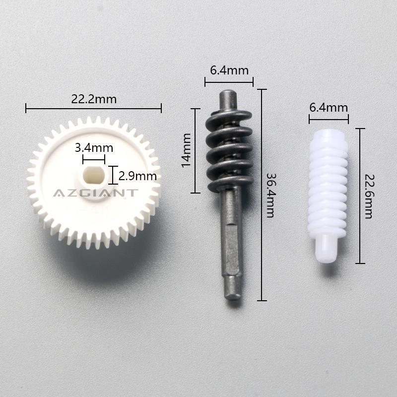 Side mirror folding motor gear repair kit for Suzuki cross-mounted vehicles