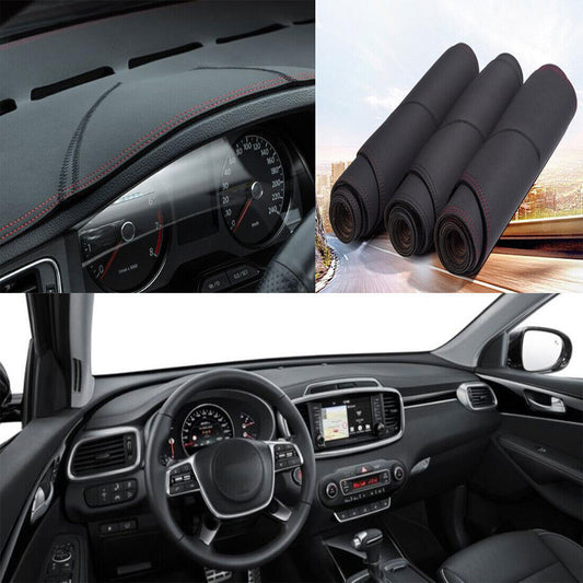 1X PU Leather Dashboard Dash Mat Non-slip DashMat Sun Pad for Kia Sorento 16-20