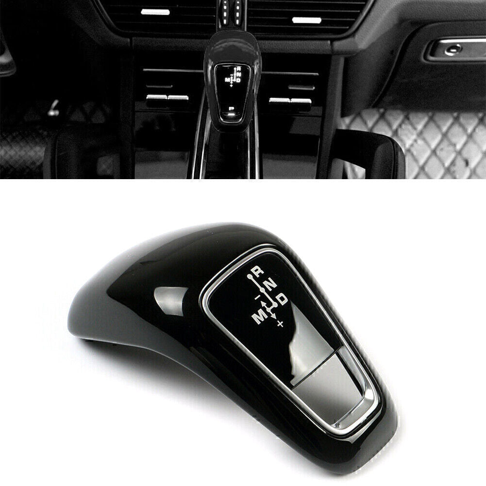 ABS Schaltknauf Abdeckung Trim F¨¹r for Porsche for Cayenne 2018-2021 Schwarz