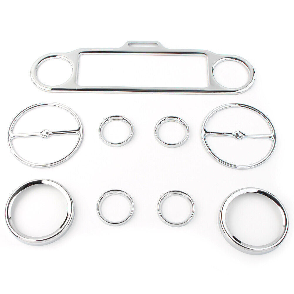 Radio Gauge Inner Fairing Trim Kit For 1996-13 for Harley Electra Glide Street Glide