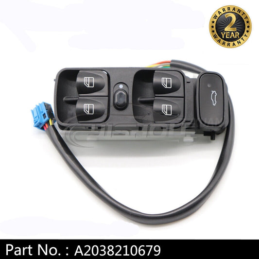 A2038210679 Front left power window switch for Mercedes W203 C-CLASS C320 C230