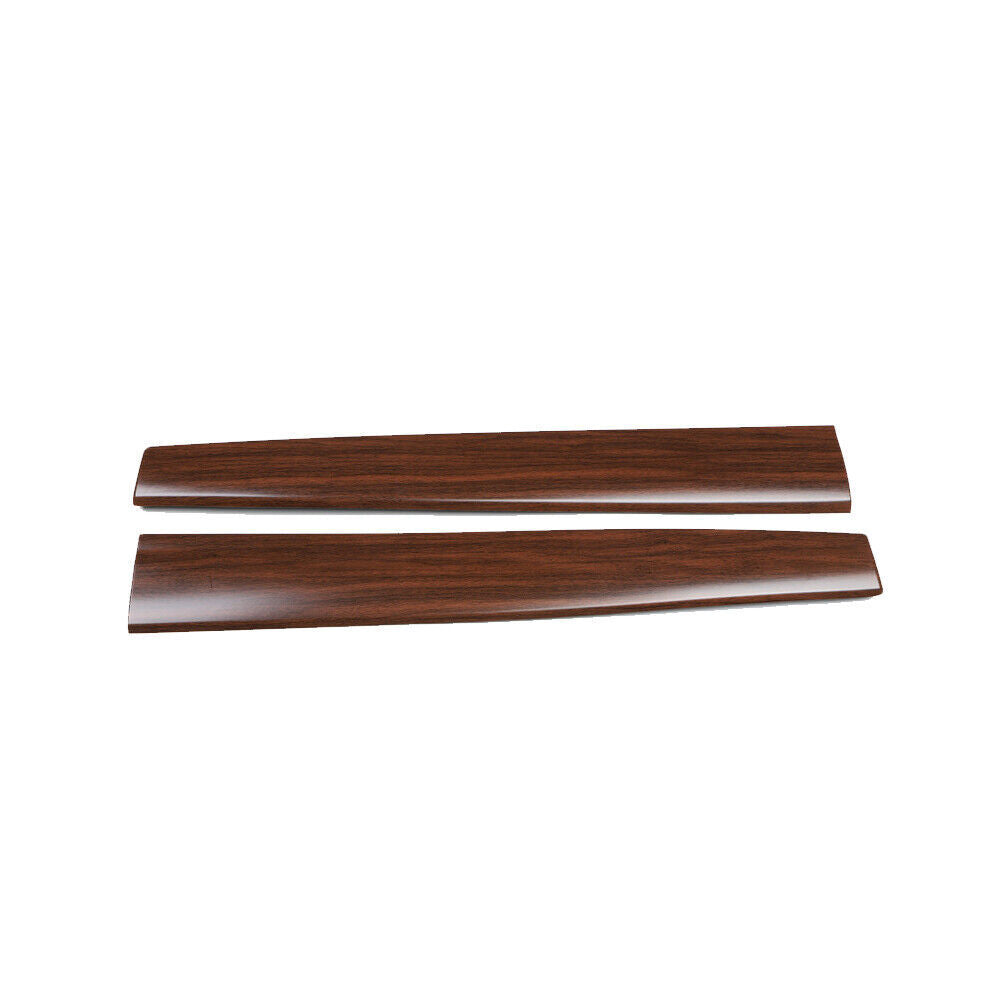 Central Console Dashboard Strip Cover for Tesla Model 3 Y 2021-23 Red Wood Grain