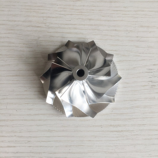 CT20B 48.04/68.00 mm 5+5 Blade Performance Turbine Billet Compressor Wheel