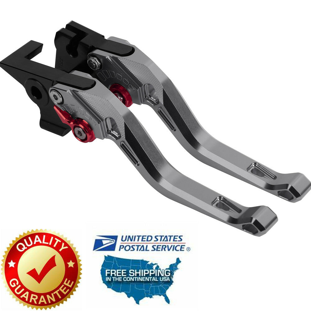 Short Clutch Brake Levers for Kawasaki Z125 PRO 2015-2018 400 2018-2020 US