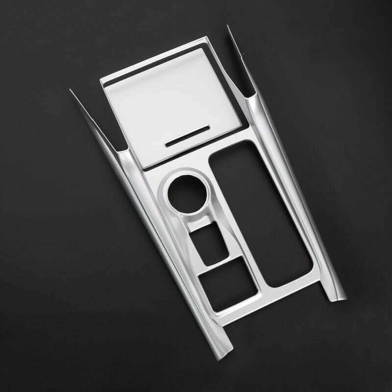Matte ABS Chrome Gear Shift Box Panel Cover Trim Fit for Ford Explorer 2020-2022