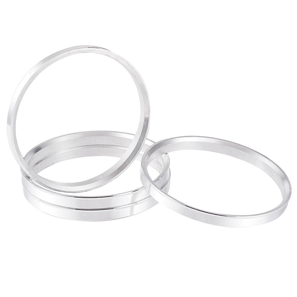4x Aluminum Hub Centric Spacers Rings 108mm OD to 87.1mm ID (No Spacers)