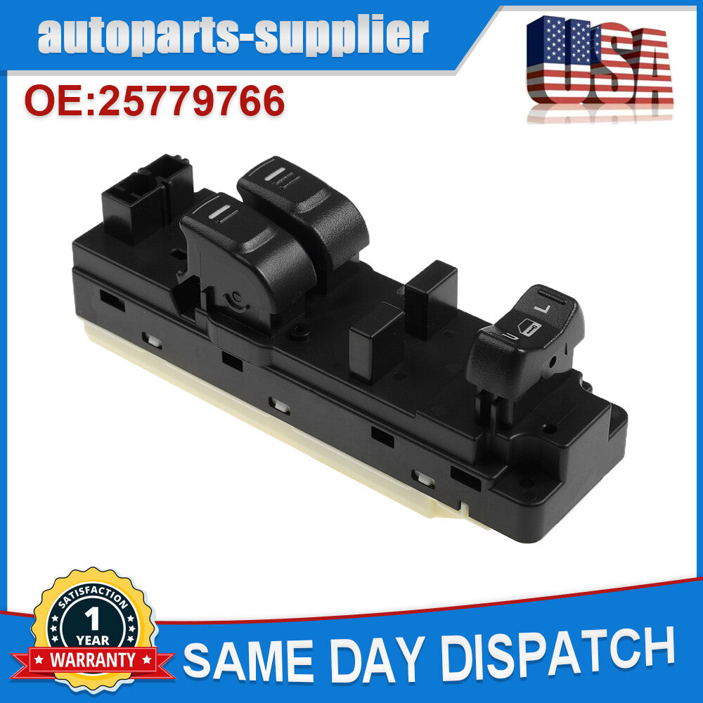 for Chevrolet Colorado for GMC for Canyon 2004-2012, front left power window switch