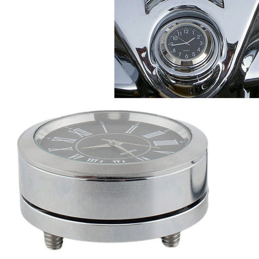 Front Fork Lock Clock Cover Chrome for Harley Road King 1994-2024