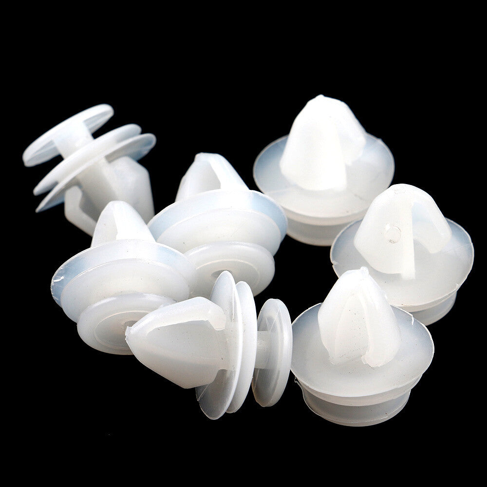 20Pcs Door Trim Mounting Clips White Plastic 7701056846 For Megane for Clio Kangoo Q