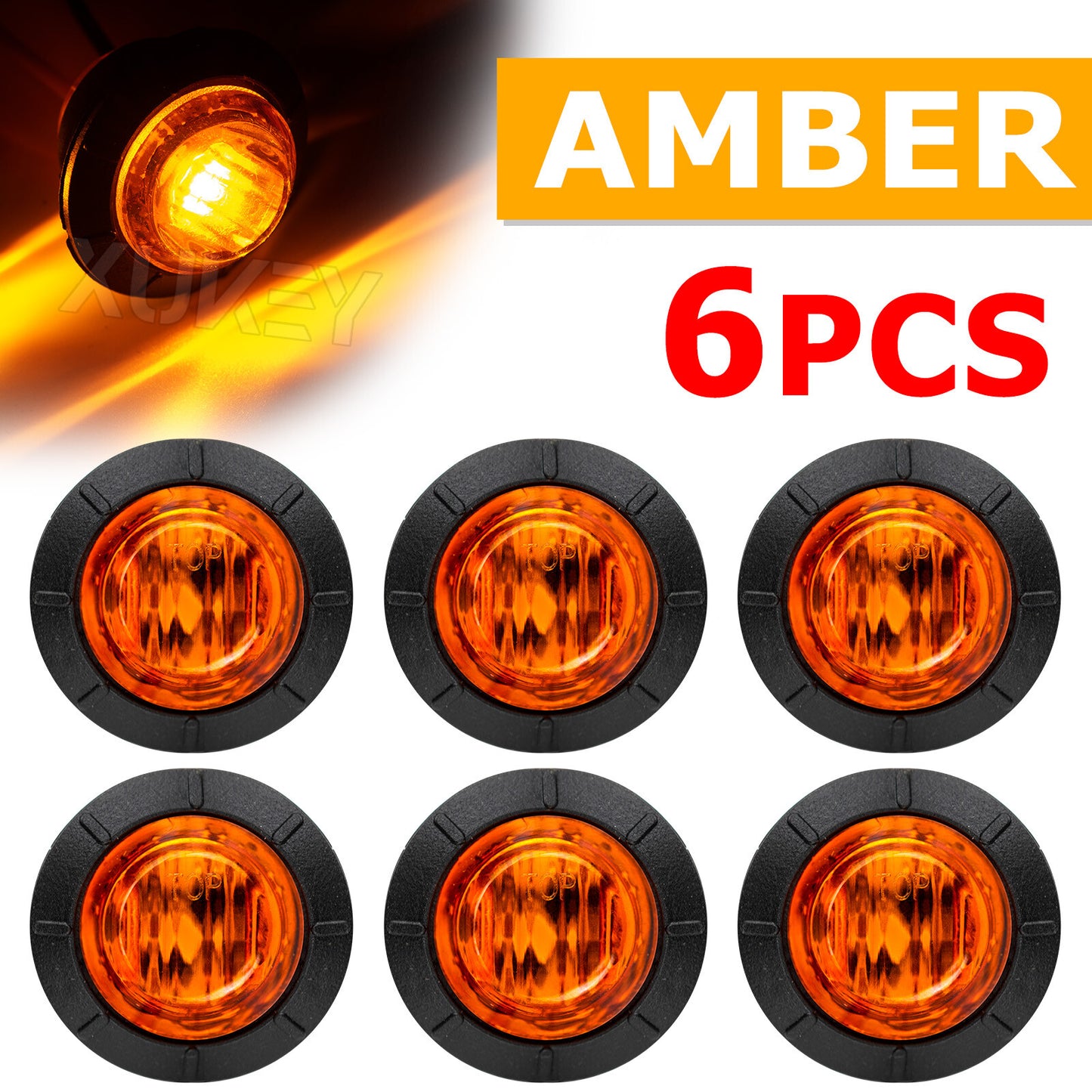 Grille Outline Side Marker Signal LED Light 12V 24V Trailer Caravan UTV UTE