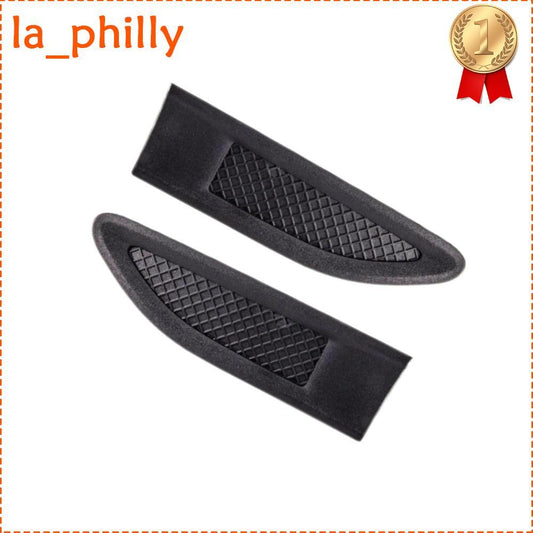 2 Front Left  Right Fender Vent Molding Insert Bezel Black for 2013-2019 Taurus