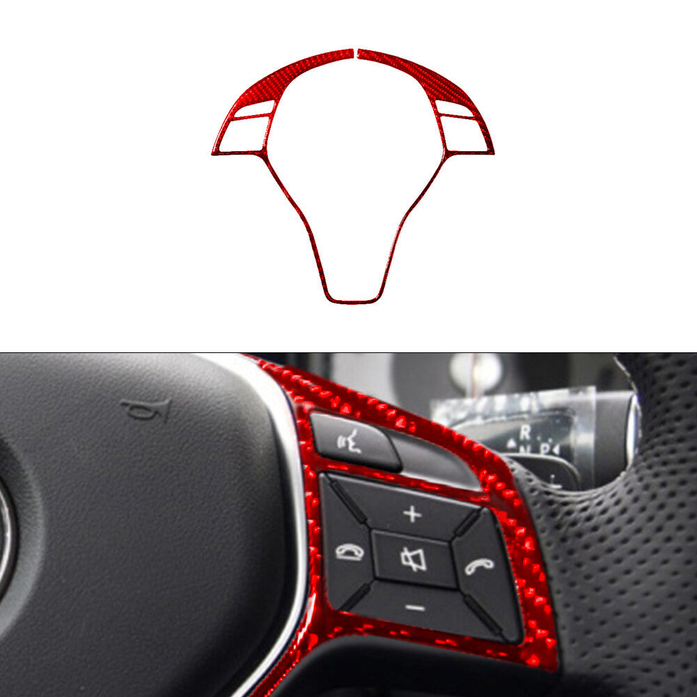 For 6Series E63 E64 2004-10 Red Carbon Fiber Gear Shift & Storage Cover Trim v