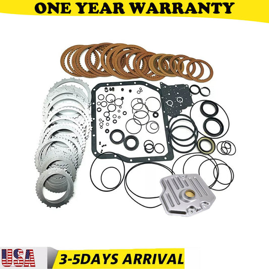 for TOYOTA U241E/ U240E Auto Transmission Master Rebuild Kit Clutch Discs Gasket