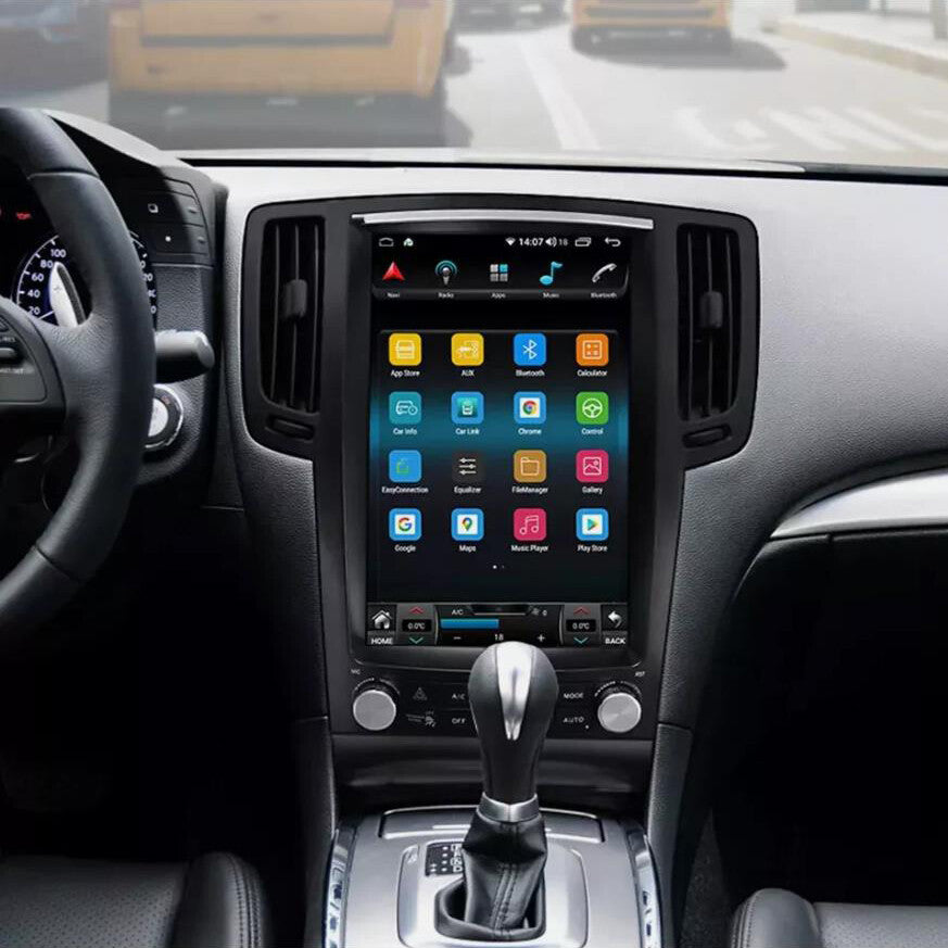 for Infiniti G35 G37 2007-15 12.1'' Android Vertical Screen Car Gps Radio n