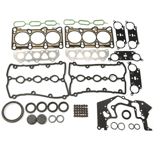 Engine valve cover intake and exhaust gasket oil seal kit for Audi for A4 for A6 3.0L 24V