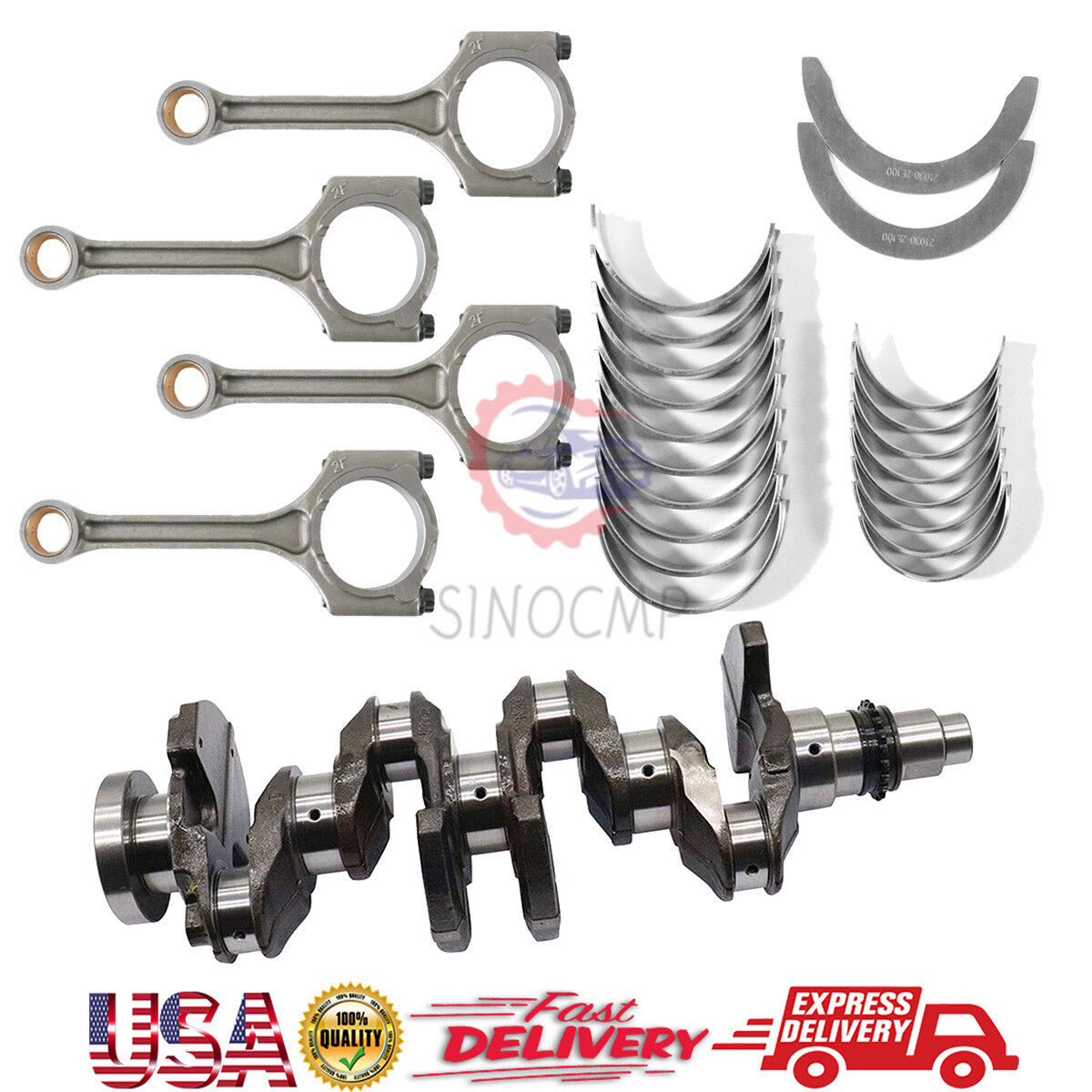 G4NA Engine Crankshaft 623V6-2EH00 Crankshaft Main Bearing Set for Hyundai for Kia