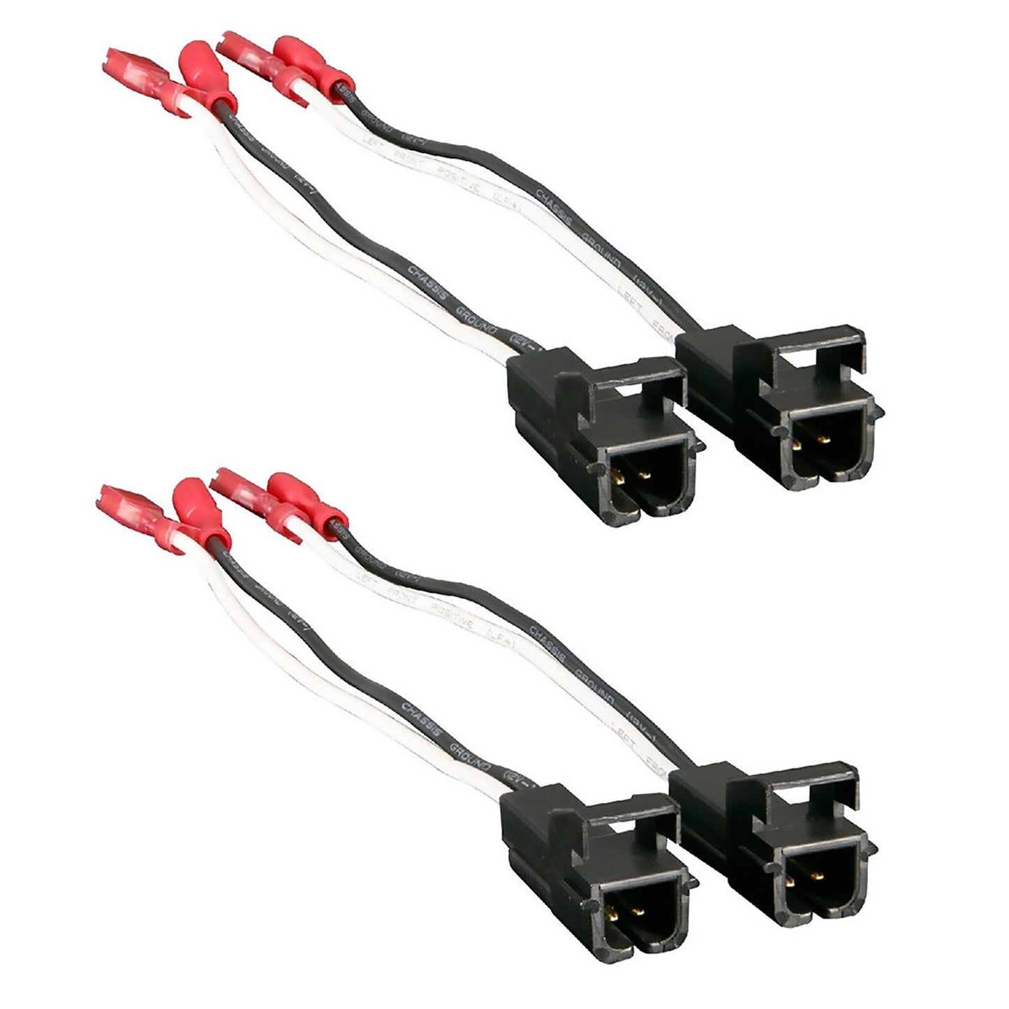 4PCS Car Radio Speaker Wiring Harness Adapter for GMC for Chevy 72-4568