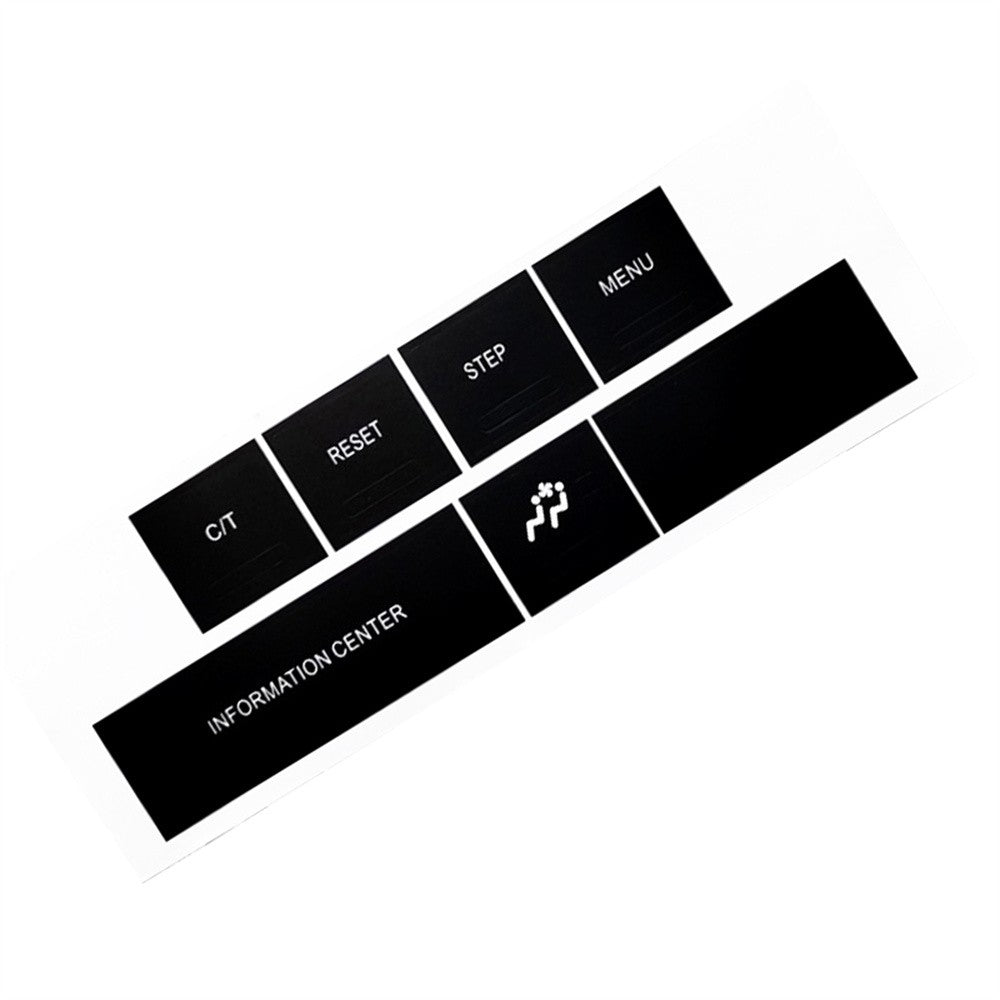 Car Information Repair Stickers for Chrysler for Jeep Cherokee Commander 2005-2009 Q