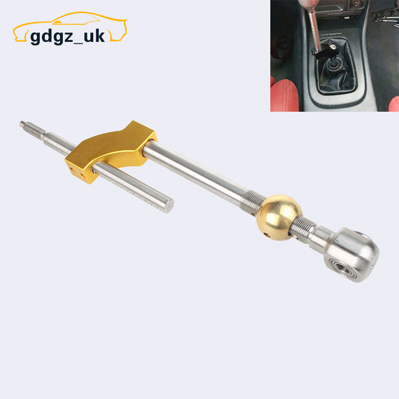 Car Shifter Extender Adjustable Gear Short Shifter Gold for Honda for Civic EG EK