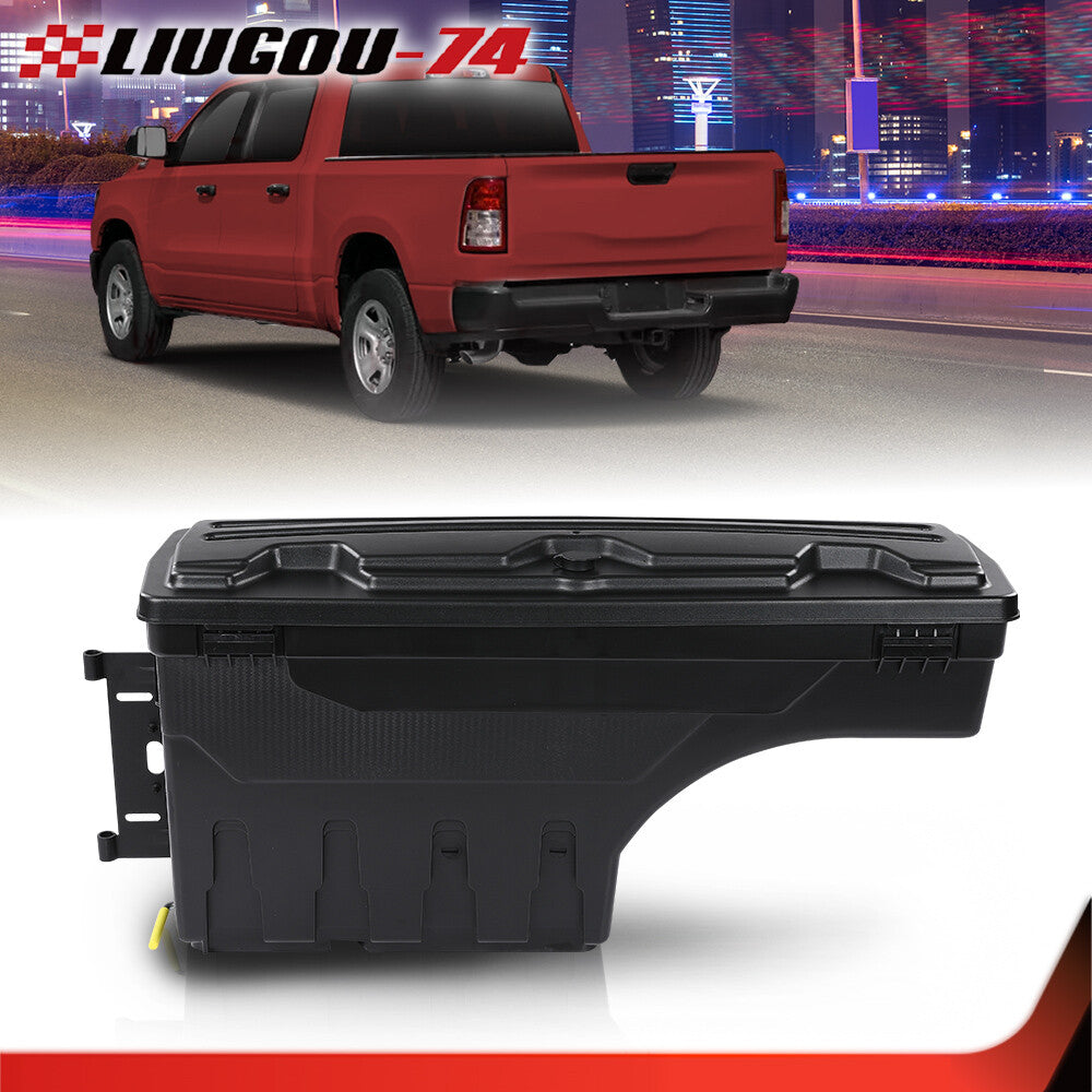 Suitable for 2019-2021 for Dodge for Ram 1500 truck bed storage toolbox swing box (left side)