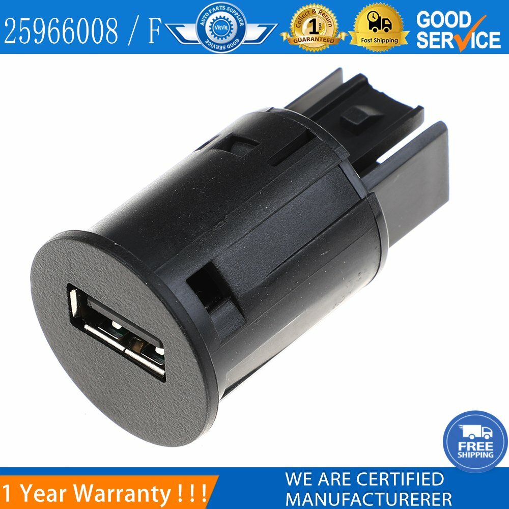 25966008 USB Port Receptacle NEW for Chevrolet for GMC for Cadillac Truck / SUV New
