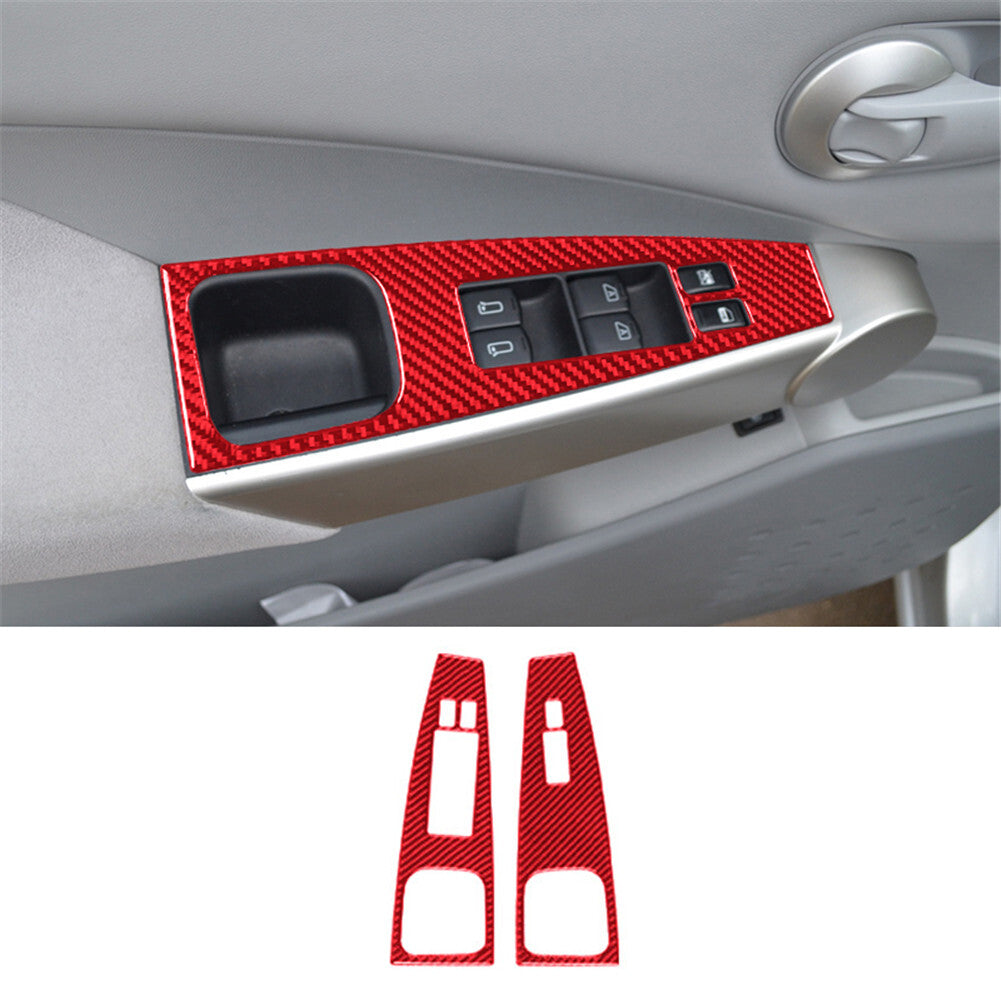 Suitable for Tandra 2022-2023 carbon fiber ABS electric for seat adjustment blade decoration- v