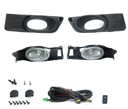 ASSEMBLY HALOGEN LIGHT KIT for HONDA FIT SPORT 2012+ FRONT BUMPER FOG LIGHTS n
