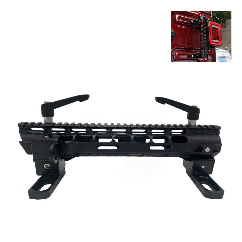 1Flagpole Holder Antenna & Flag Mount Bracket for Jeep for Wrangler JK JKU JL JLU