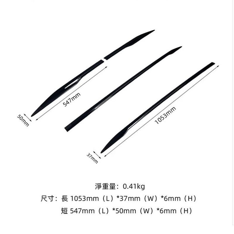for Volvo XC60 18-2024 Black Stainless Body Side Door Mouldings Trim Accessories n