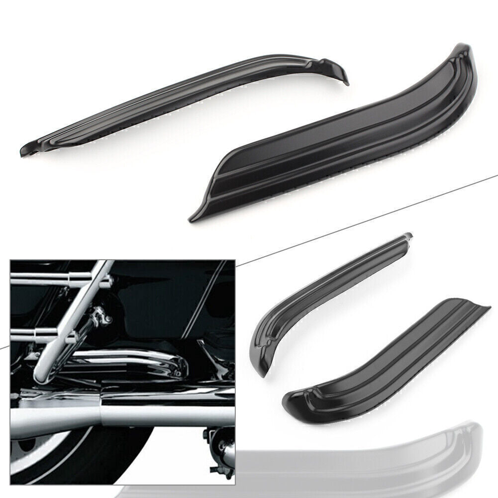 for Harley Touring Dresser 2009-2020 Louvered Swingarm Covers Accent Trim Black Q