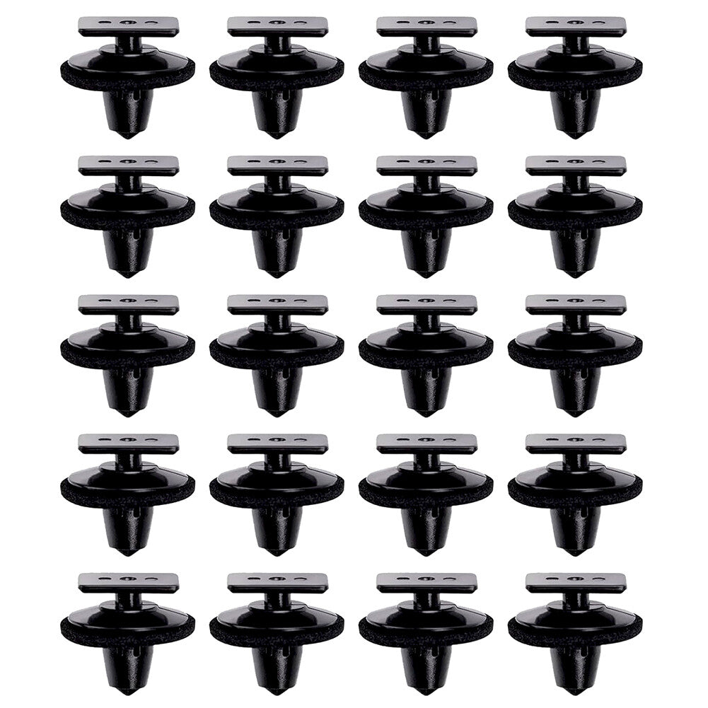 10-piece set of Cowl insulating clips and splash guard holders for Universal 480534 and  for ford  384051S.